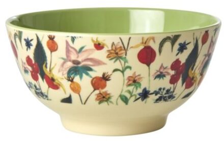 Rice melamine kom medium winter rosebuds