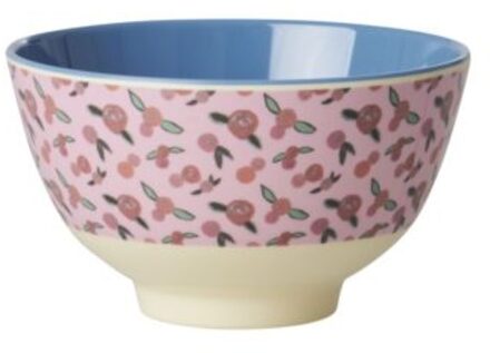 Rice melamine kom small a rose is a rose