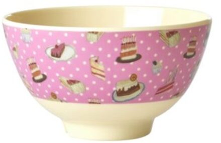 Rice melamine kom small sweet cake