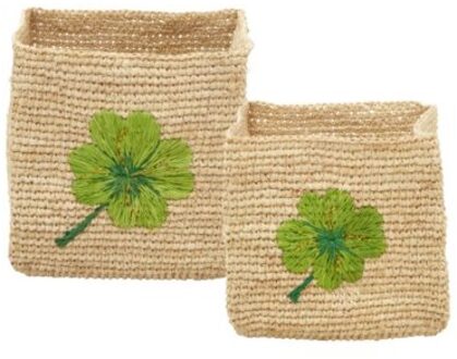 Rice raffia mand lucky me set van 2