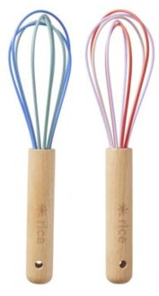 Rice siliconen minigarde, meerkleurig, assorti