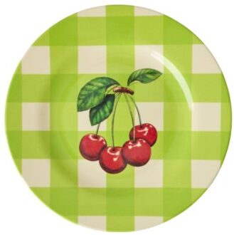 Rice x love therapy melamine bord rond klein cherry