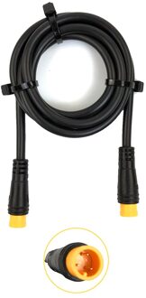 Ricetoo Julet 2/3/4/5 Pin Conversie Lijn Waterdichte Verlengkabel Draad Voor Throttle Display Ebrake Licht Ebike onderdelen 3 Pin mannetje-mannetje