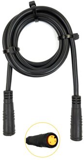 Ricetoo Julet 2/3/4/5 Pin Conversie Lijn Waterdichte Verlengkabel Draad Voor Throttle Display Ebrake Licht Ebike onderdelen 3 Pin vrouw-vrouw