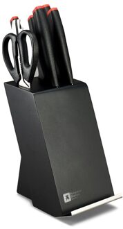 Richardson Sheffield Laser Cuisine Messenblok 6-delig Zwart