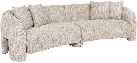 Richmond Interiors Richmond 3-zits Bank 'Milania' Be Trendy, kleur Naturel