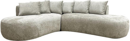 Richmond Interiors Richmond 4-zits Bank 'Cassie' Chenille, kleur Desert