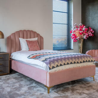 Richmond Interiors Richmond Bed 'Belmond' 120 x 200cm, kleur Roze
