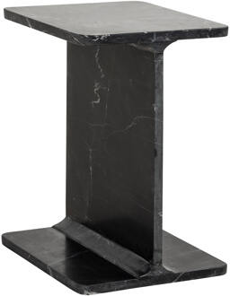 Richmond Interiors Richmond Bijzettafel 'Benson' Marmer, kleur Zwart