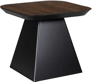 Richmond Interiors Richmond Bijzettafel 'Bonvoy' Eiken, 50 x 50cm, kleur Bruin