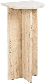 Richmond Interiors Richmond Bijzettafel 'Costello' Travertin, 26 x 26cm