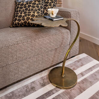 Richmond Interiors Richmond Bijzettafel 'June' 51 x 49cm, kleur Brushed Gold