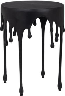 Richmond Interiors Richmond Bijzettafel 'Laila' 43cm, kleur Zwart