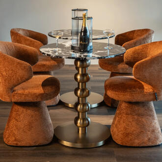 Richmond Interiors Richmond Bistrotafel 'Witlox' Marmerlook, 75cm