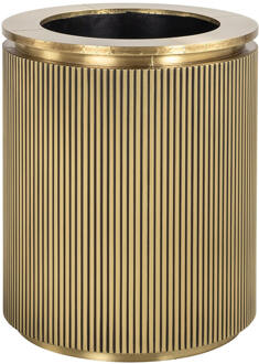 Richmond Interiors Richmond Bloempot 'Ironville' Brass, 60cm hoog Brushed gold
