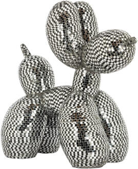 Richmond Interiors Richmond Decoratie 'Dog' Spiegel, kleur Zwart