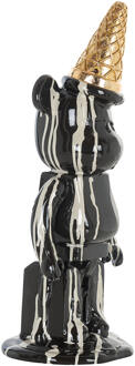 Richmond Interiors Richmond Decoratie 'Icebear' 40cm hoog, kleur Zwart