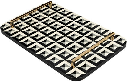 Richmond Interiors Richmond Dienblad 'Birte' Resin, 46 x 30cm