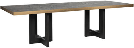 Richmond Interiors Richmond Eettafel 'Cambon' 280 x 110cm, kleur Dark Coffee - 280 x 110 cm