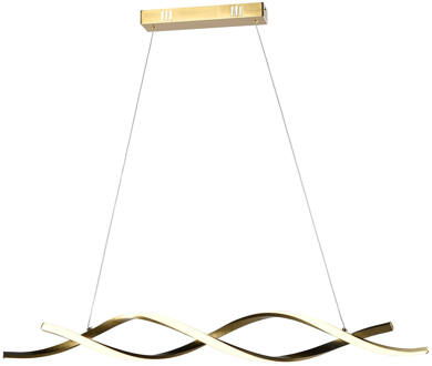 Richmond Interiors Richmond Hanglamp 'Lorine' 100cm, kleur Brushed Gold