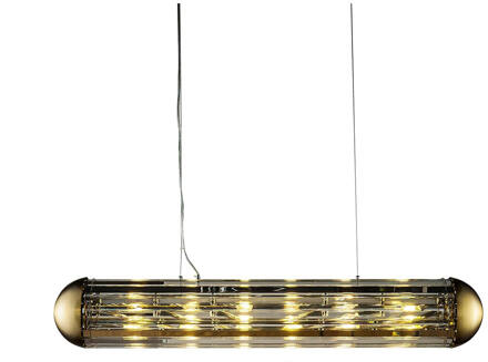 Richmond Interiors Richmond Hanglamp 'Mula' 120cm, kleur Brons