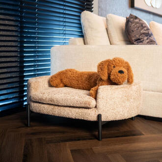 Richmond Interiors Richmond Huisdierenbed 'Dolly' Sheep, kleur Naturel