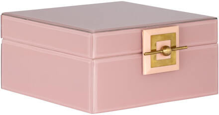 Richmond Interiors Richmond Juwelenbox 'Bodine' groot, kleur Roze
