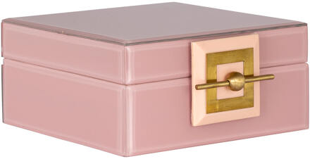 Richmond Interiors Richmond Juwelenbox 'Bodine' klein, kleur Roze