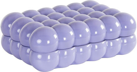 Richmond Interiors Richmond Juwelenbox 'Cece' Groot, kleur Paars