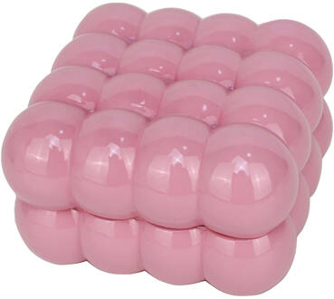 Richmond Interiors Richmond Juwelenbox 'Cece' Klein, kleur Roze