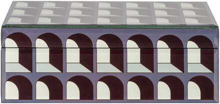 Richmond Interiors Richmond Juwelenbox 'Vaya' groot Zwart - 28 x 18 cm