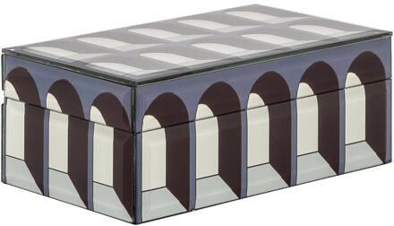 Richmond Interiors Richmond Juwelenbox 'Vaya' klein Zwart - 20 x 12 cm