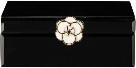 Richmond Interiors Richmond Juwelenbox 'Vivy' klein Zwart - 22 x 15 cm