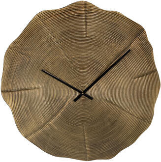 Richmond Interiors Richmond Klok 'Alien' 70cm, kleur Goud - 70 cm