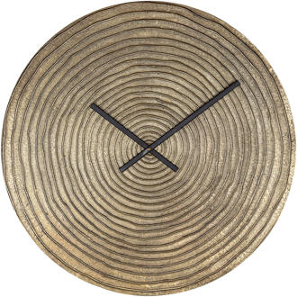 Richmond Interiors Richmond Klok 'Roan' 74cm, kleur Goud - 74 cm