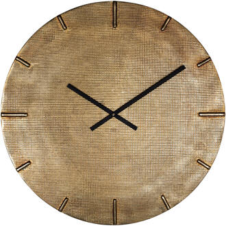 Richmond Interiors Richmond Klok 'Zane' 74cm, kleur Goud - 74 cm