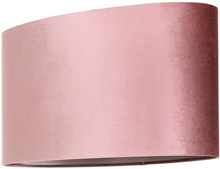 Richmond Interiors Richmond Lampenkap 'Old Rose' Ovaal Roze - 60 x 25 cm