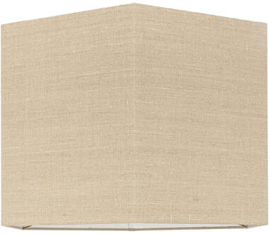 Richmond Interiors Richmond Lampenkap 'Sally' Linnen, 48 x 55cm, kleur Zand - 48 x 55 cm