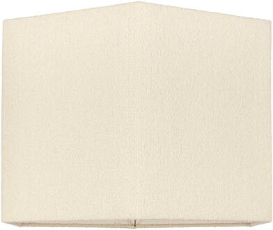 Richmond Interiors Richmond Lampenkap 'Soho' Bouclé, 48 x 55cm, kleur Wit - 48 x 55 cm