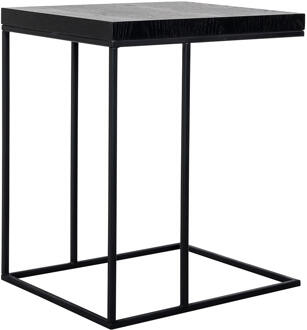 Richmond Interiors Richmond Laptoptafel 'Oakura' Eikenhout, kleur zwart