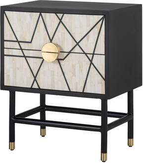 Richmond Interiors Richmond Nachtkastje 'Novas' Met 2 laden