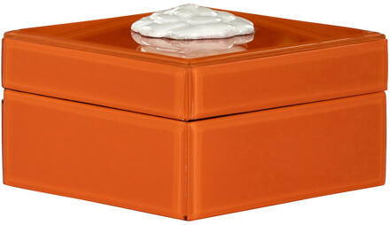Richmond Interiors Richmond Opbergdoos 'Lunia' kleur Oranje