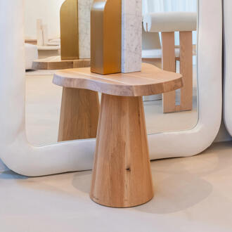 Richmond Interiors Richmond Organische Bijzettafel 'Riva' Eikenhout, 50cm