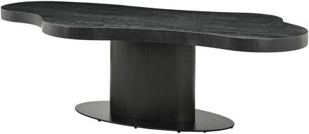 Richmond Interiors Richmond Organische Eettafel 'Bogor' Eiken, 265 x 115cm, kleur Donkerbruin - 265 x 115 cm