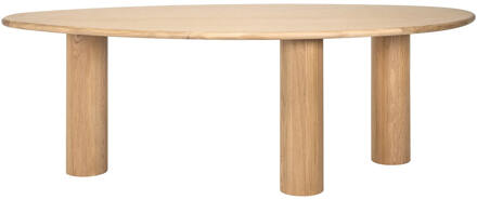 Richmond Interiors Richmond Organische Eettafel 'Oakley' Eikenhout, 235 x 110cm - 235 x 110 cm