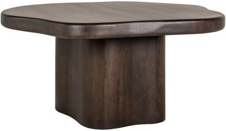 Richmond Interiors Richmond Organische Eettafel 'Sherman' Acaciahout, 151 x 151cm Bruin - 151 x 151 cm