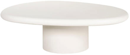 Richmond Interiors Richmond Organische Salontafel 'Bloomstone' 110 x 90cm, kleur Wit