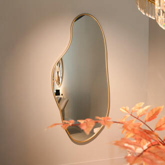 Richmond Interiors Richmond Organische Spiegel 'Alton' 183 x 85cm, kleur Brushed Gold