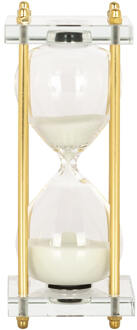 Richmond Interiors Richmond Ornament 'Gigi' Zandloper, klein, kleur Wit - 19 cm