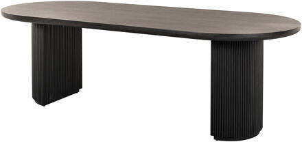 Richmond Interiors Richmond Ovale Eettafel 'Kingston' Eiken, 240 x 100cm - 240 x 100 cm
